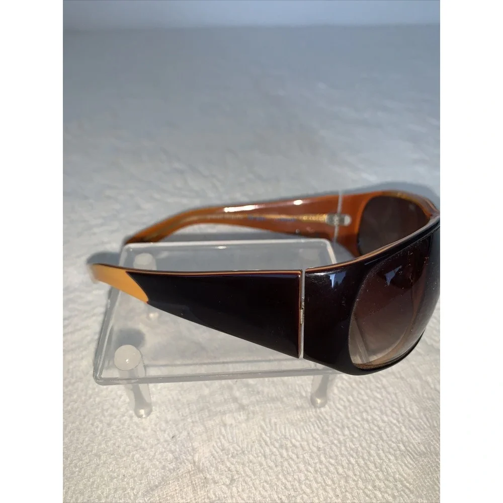 PAUL FRANK Duosonic Burg Brown/Orange Wrap Sunglass Frames Scarce